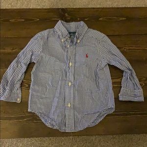 2t Ralph Lauren Checked Polo